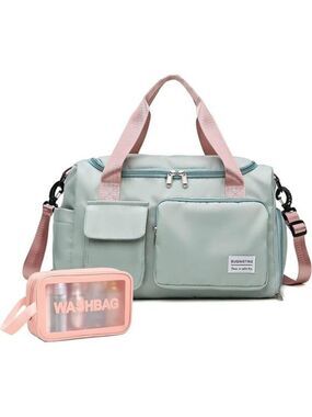 Small Gym Bag Women Travel Duffle Bag Weekender Bag Carry On Shoe Compartment